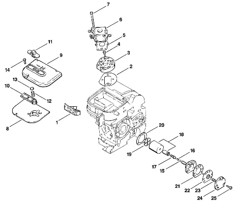 C-Air filter / Oil Pump