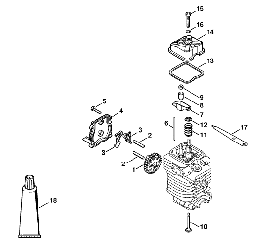 Valve timing gear