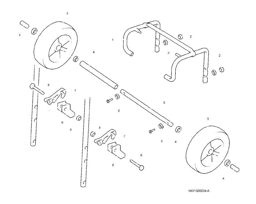 Kit - Undercarriage - Transport Wheel