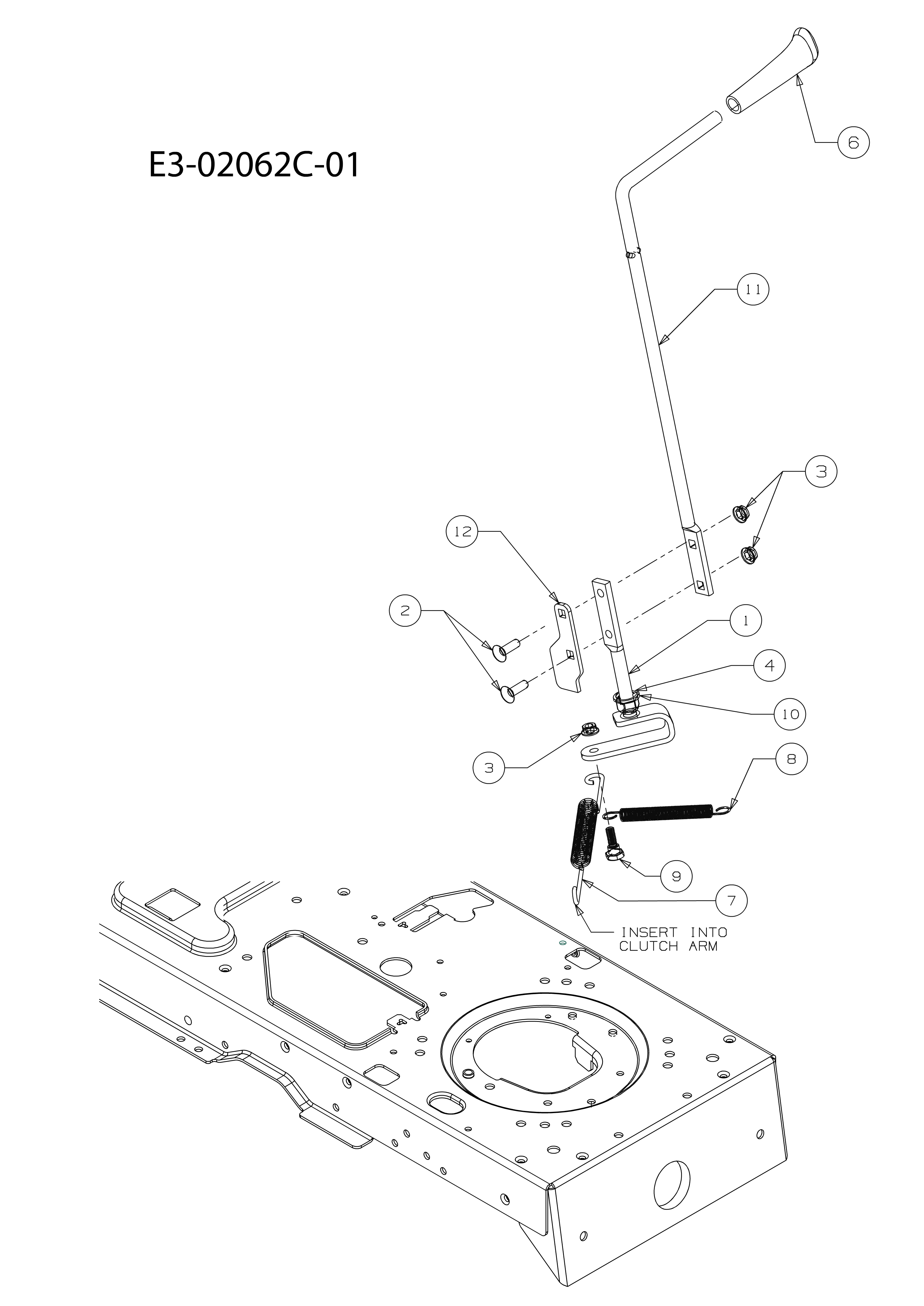 Levers (Until SN AK239L2XXXX)