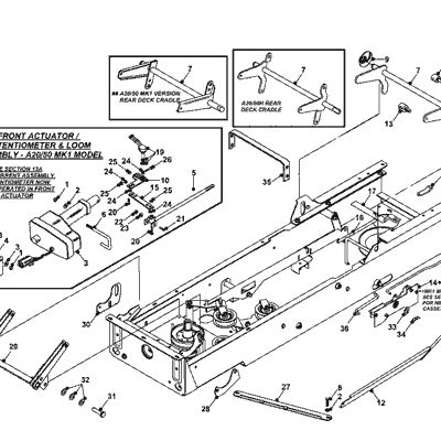 FRONT ACTUATOR ASSEMBLY