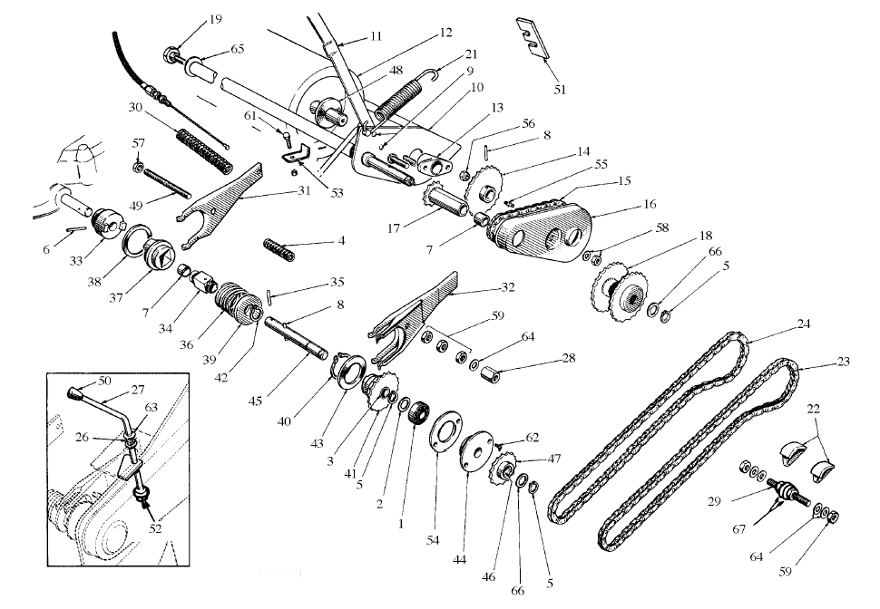 PSEI632C Transmission Assembly