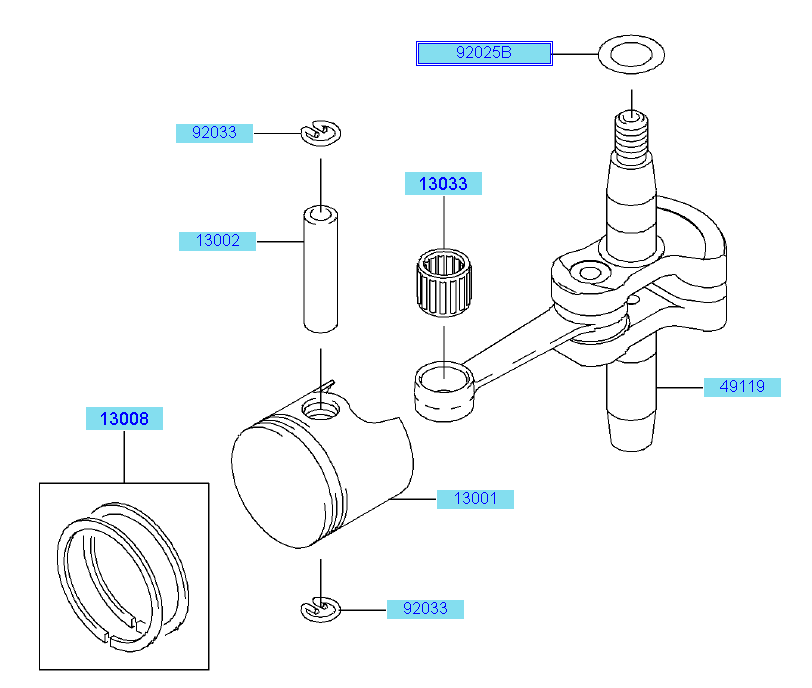 Piston - Crankshaft