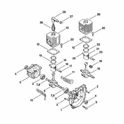 Stihl (FS56) Parts Diagrams