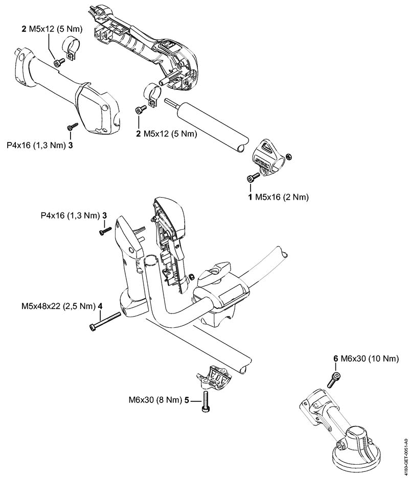 R TIGHTENING TORQUES
