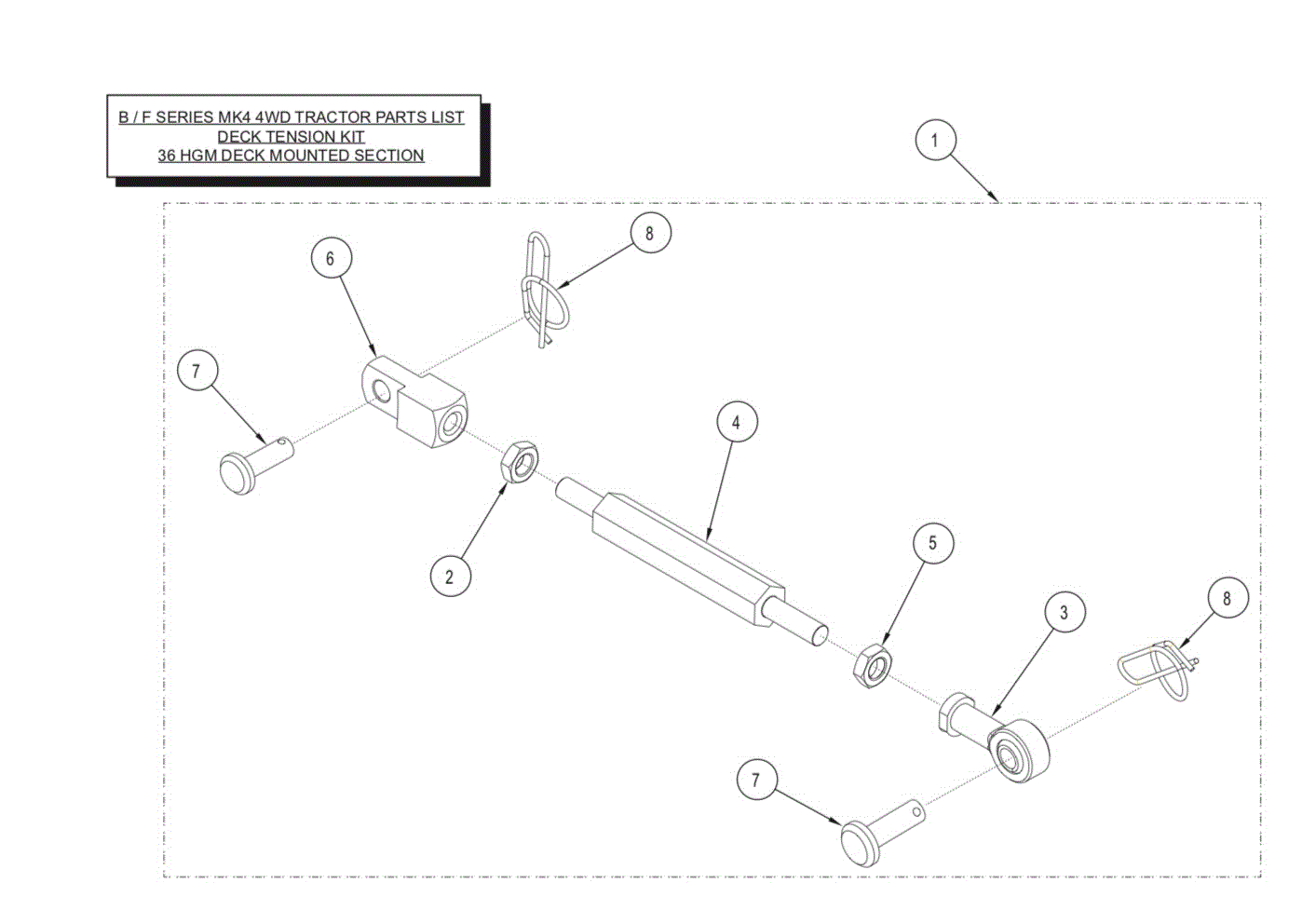 36 HGM Deck Mounted Parts