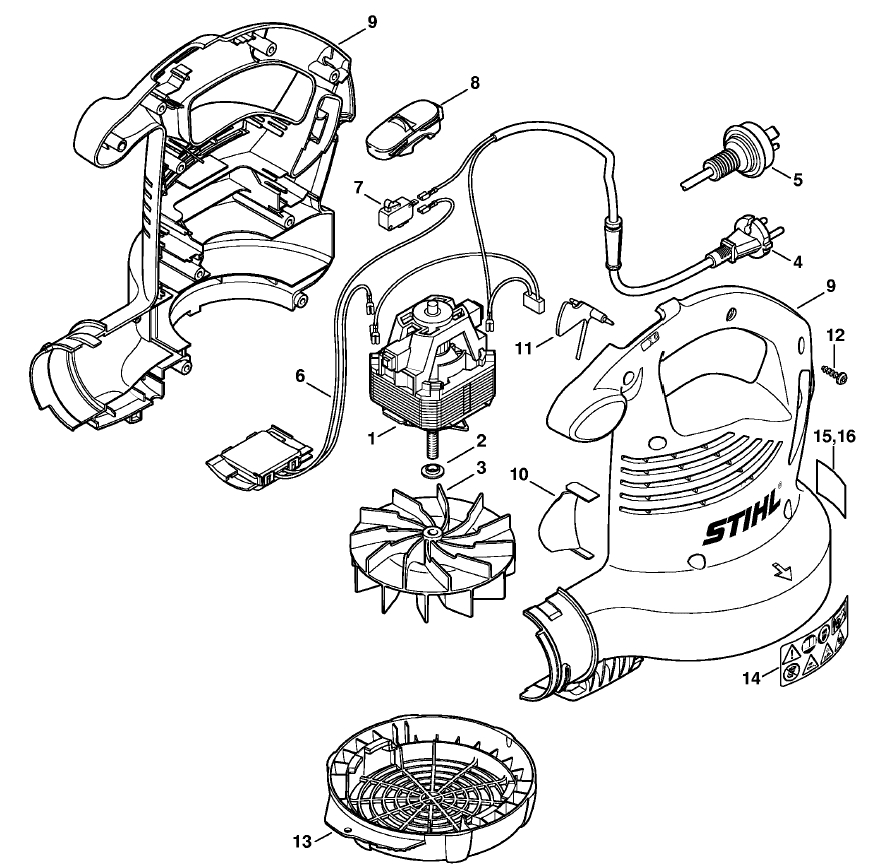 BGE 71 - Electric motor