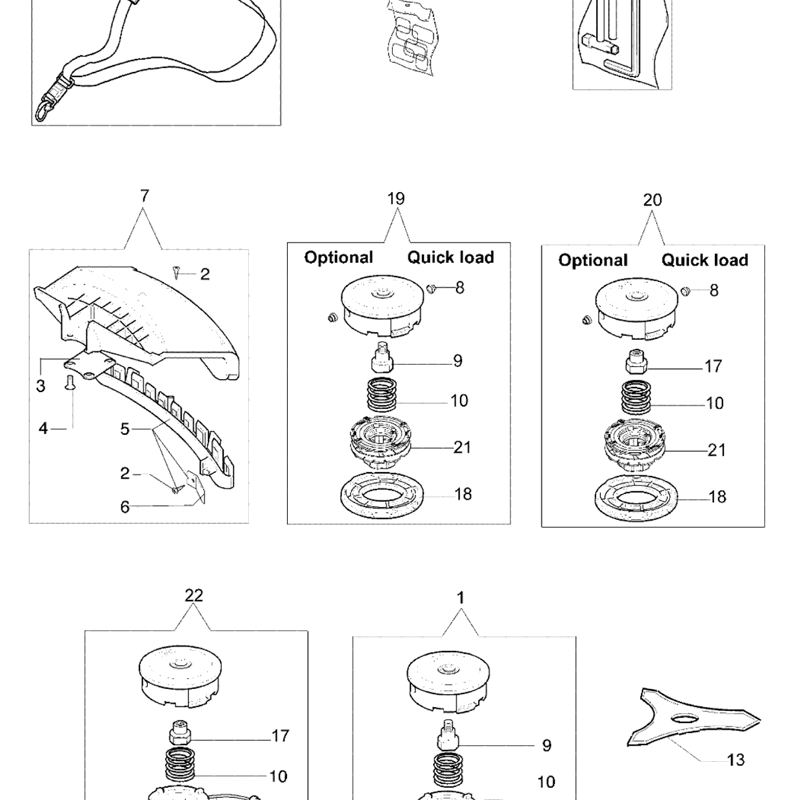 Funco Exploded View Efco 8250IC-D (2011) Parts Diagram, Page 6
