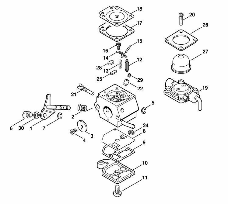 Carburetor C1QS53A