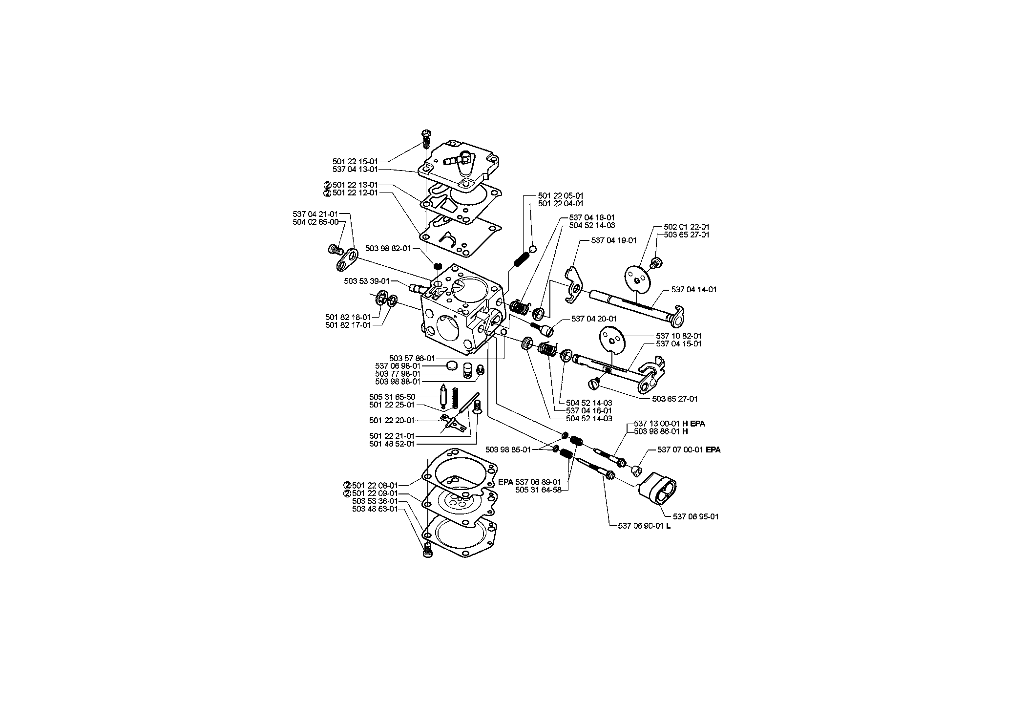 Husqvarna 395XP Chainsaw (2003) Parts Diagram, Page 14