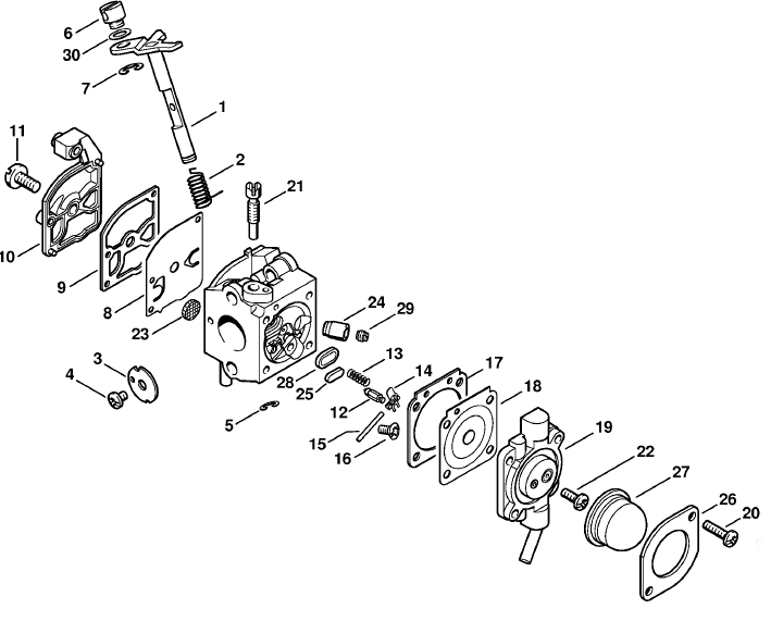Stihl BG 55-Z Blower (BG55-Z) Parts Diagram, Nozzle