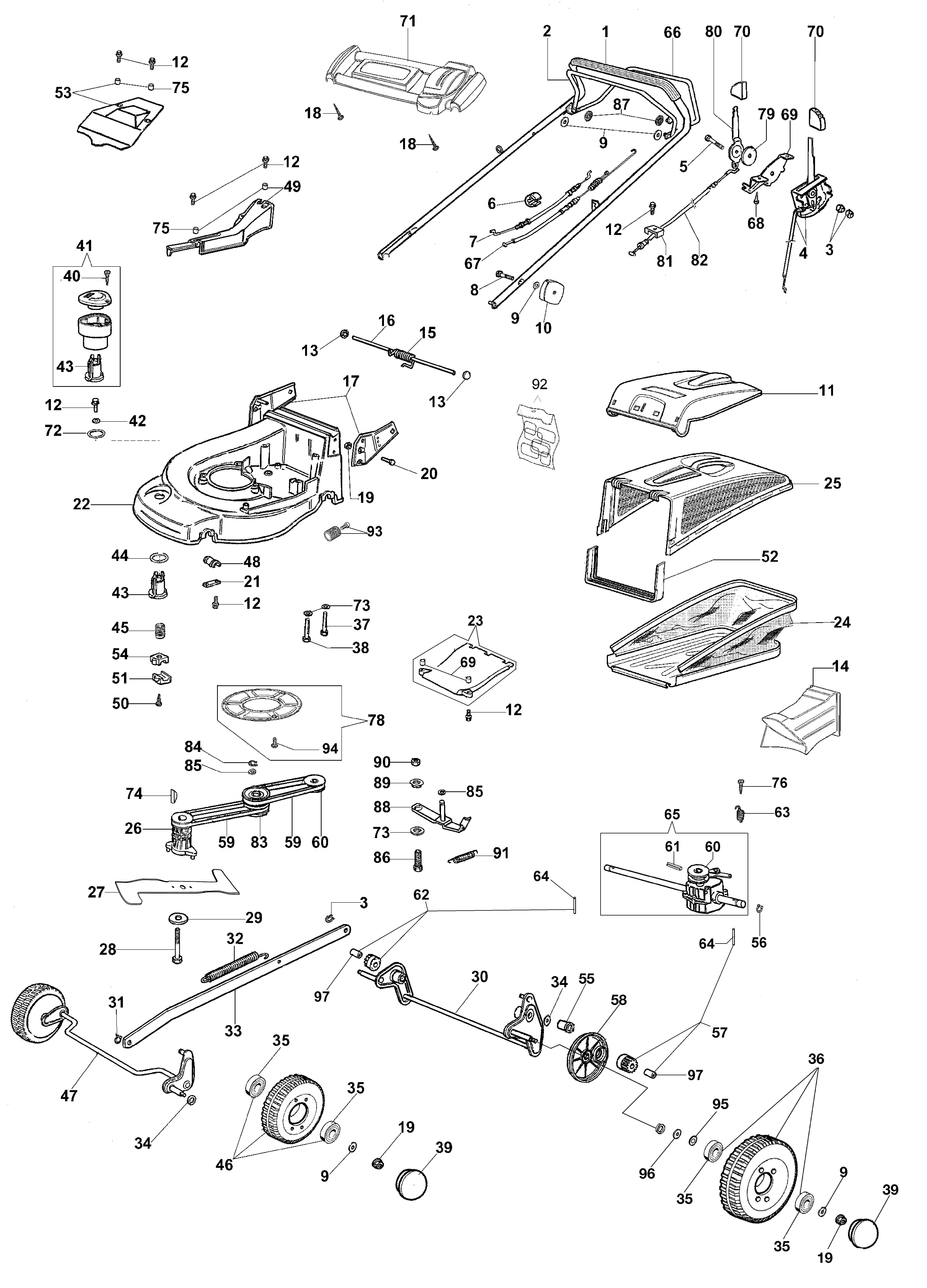 Illustrated parts list (From June 2007)