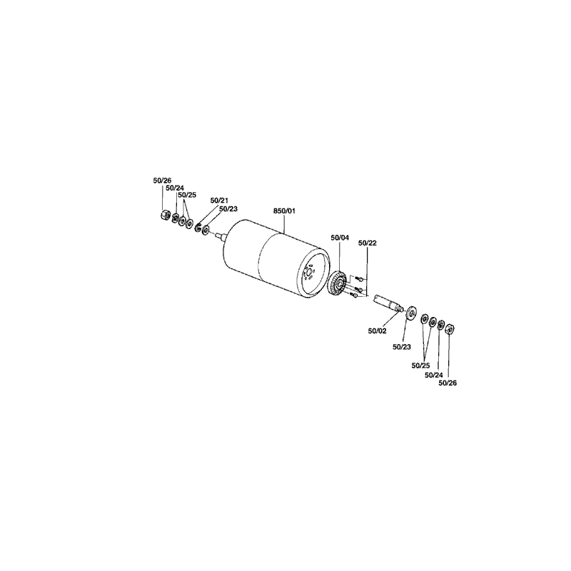 Qualcast Classic Electric 30 (F016L80591) Parts Diagram, Page 3