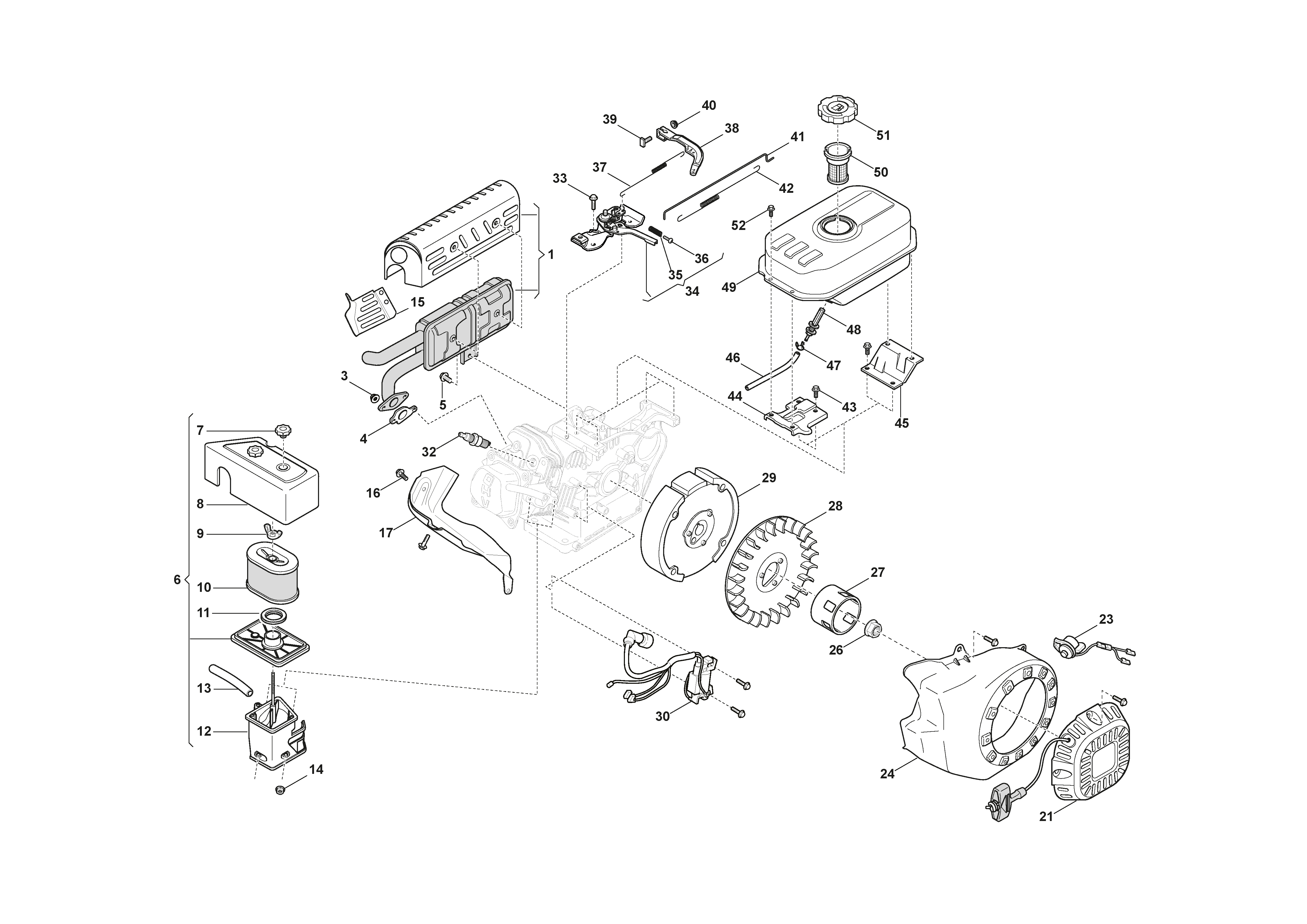  Starter Assy, Tank