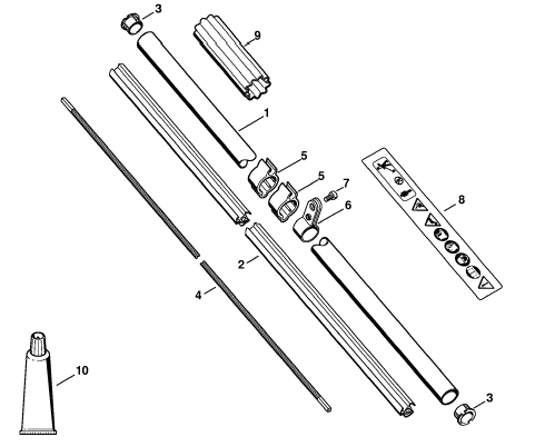 Drive tube assembly