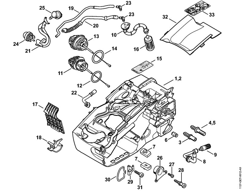 MS193TCE-B-MOTOR-HOUSING