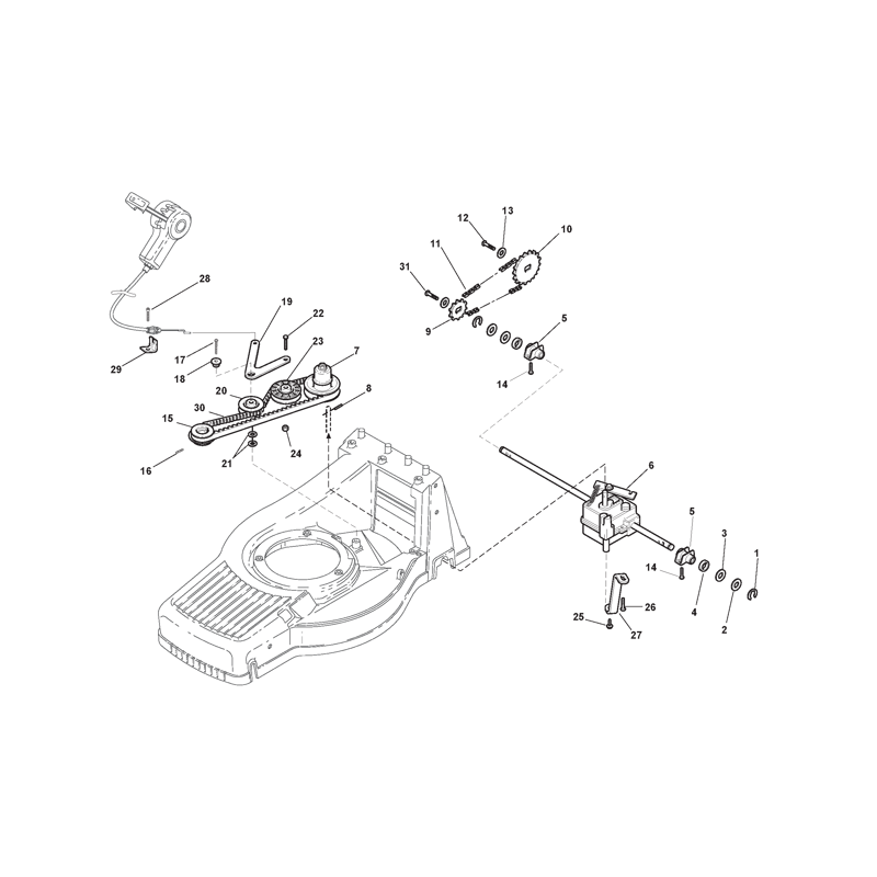ATCO (New From 2012) LINER 19SA (2014) (2014) Parts Diagram, Ass.Y Roller