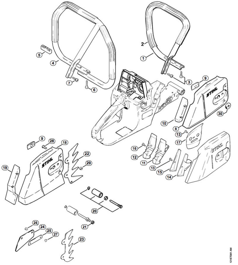 Handlebar/Chain Cover