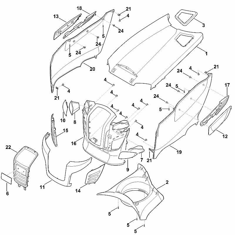 D - Engine Hood