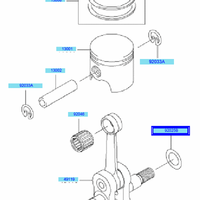 Piston & Crankshaft