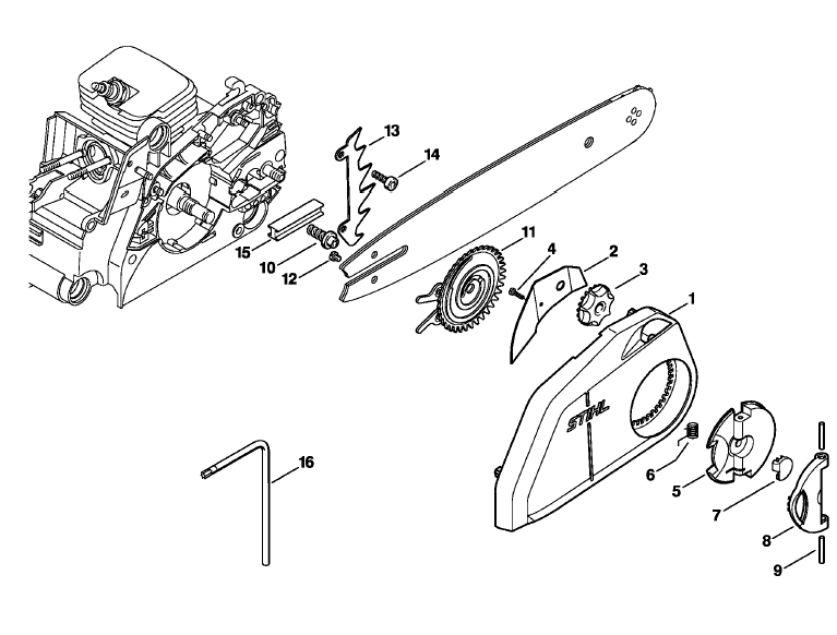 Quick CHain Tensioner