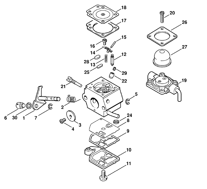 Carburetor C1QS58