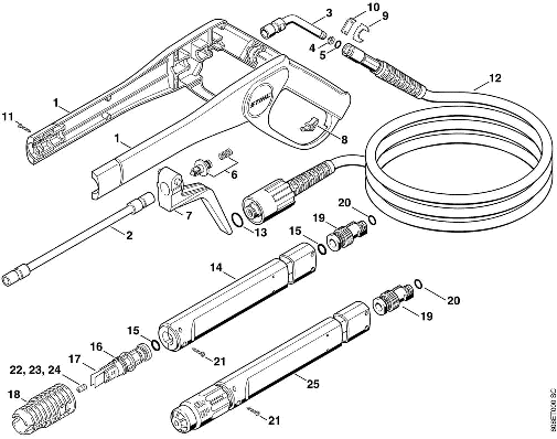 F-Spray gun