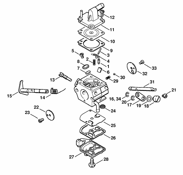 Carburetor C1QS34H (46.2003)