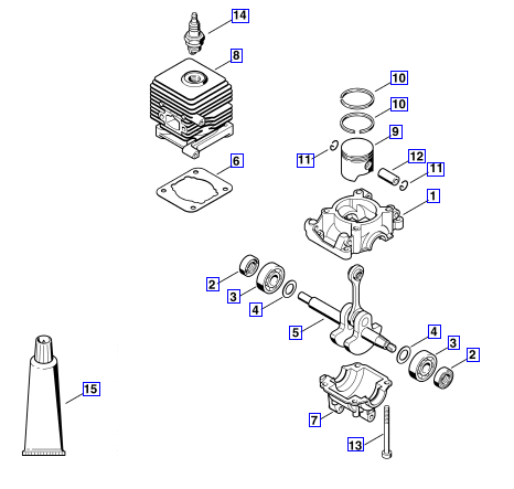 CRANKCASE-CYLINDER
