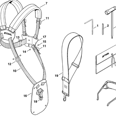 Stihl (KM 55) Parts Diagrams