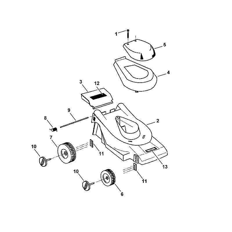 B-HOUSING, CHASSIS