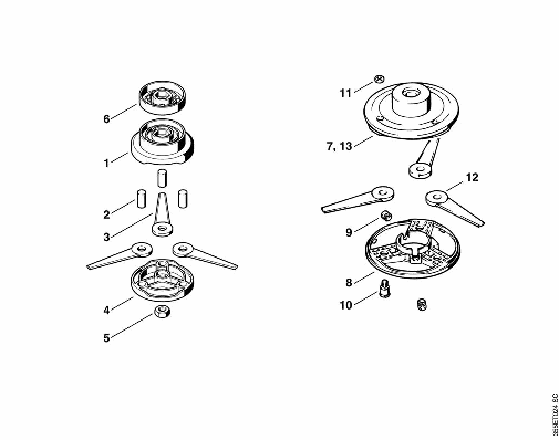 L-Cutting tools, Cutting head Polycut