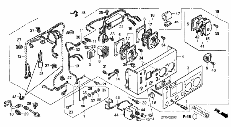 CONTROL PANEL OUTLET SOCKETS 