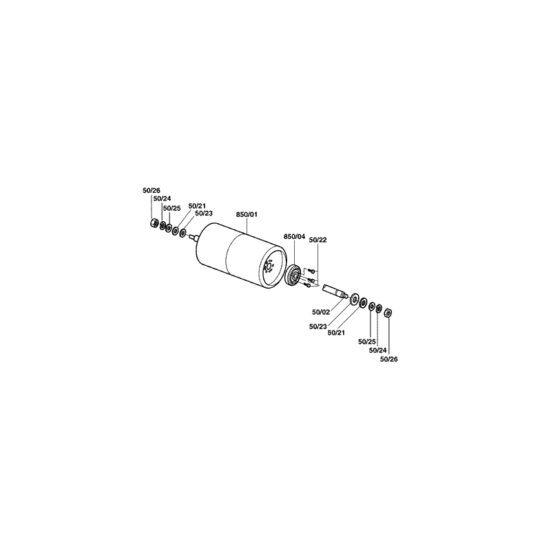 Qualcast Classic Electric 30 (F016313442) Parts Diagram, Page 4