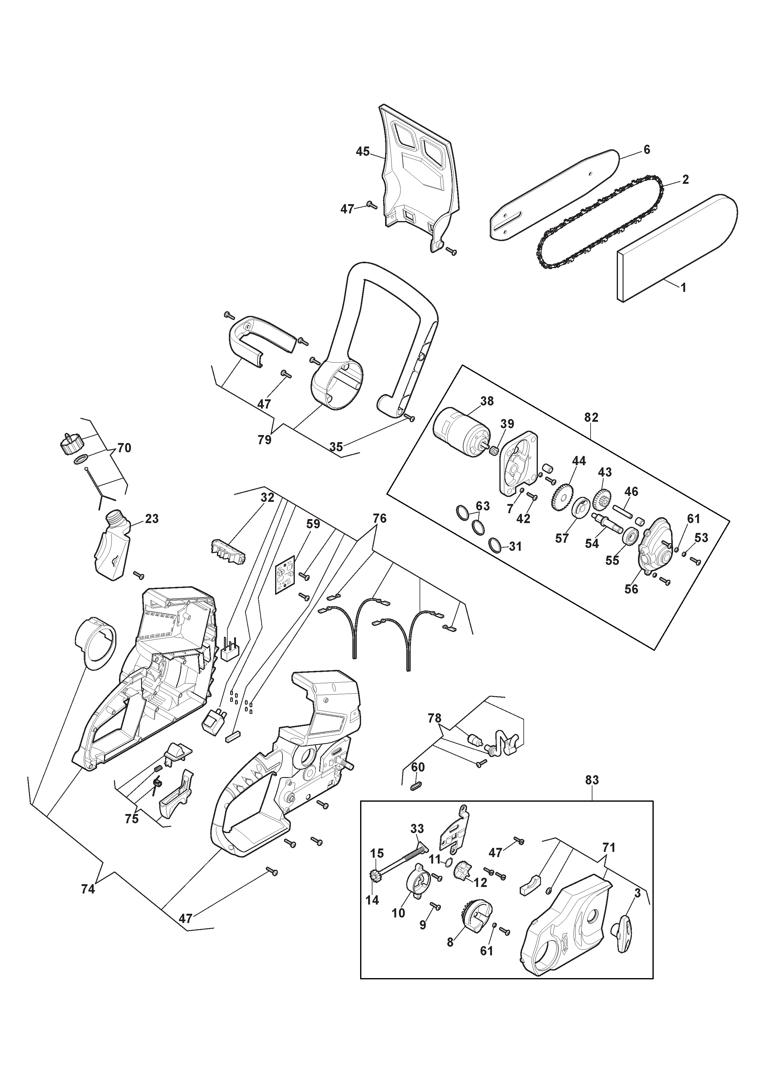 24V Chainsaw