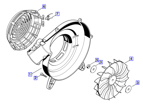 Fan Housing Outer-Fanwheel