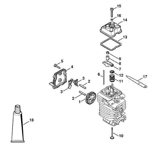 Valve timing gear