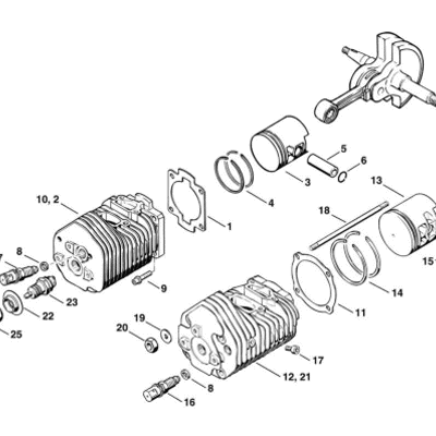 Stihl TS 760 Disc Cutter (TS760) Parts Diagram, F-Filter housing Stihl TS 760 Disc Cutter (TS760) Parts Diagram, F-Filter housing