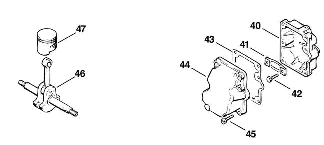 A_-Crankcase, Cylinder