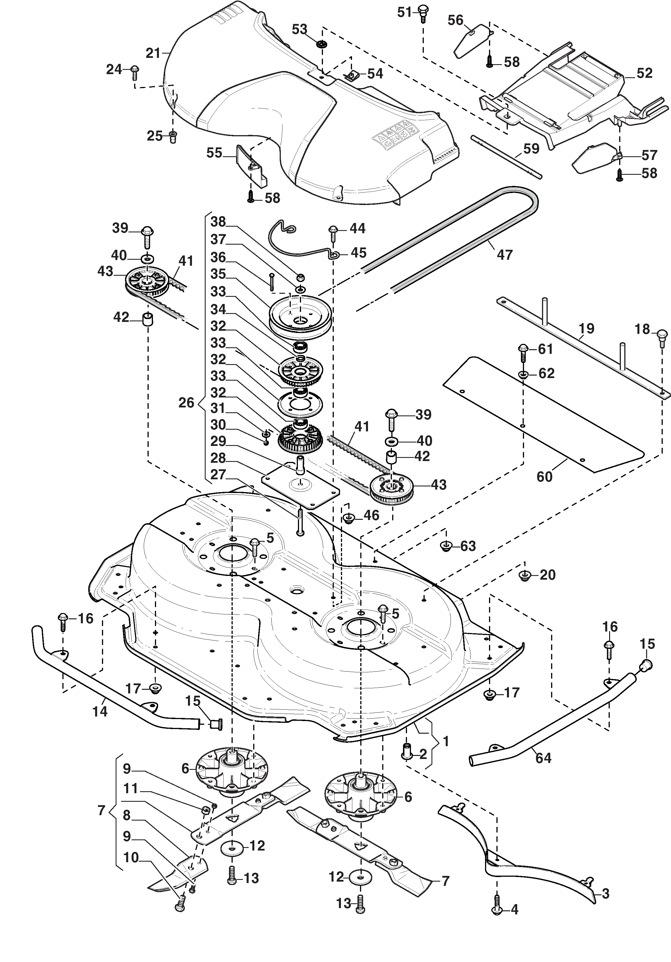Transmission and Blades