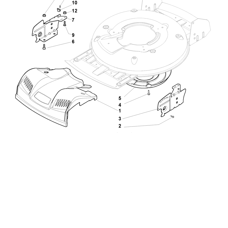 Castel / Twincut / Lawnking XSM52G (2010) Parts Diagram, Page 1