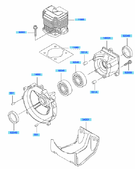 Cylinder & Crankcase