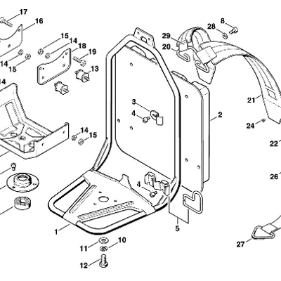 J-Support frame FR 108
