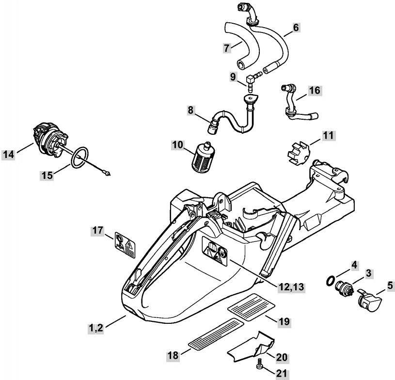 Tank Housing
