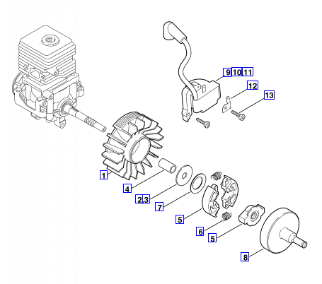 IGNITION SYSTEM - CLUTCH