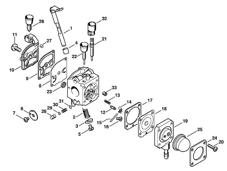 Carburetor C1Q-S68C BG 55