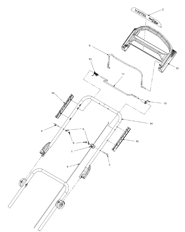 Upper Handle Assembly