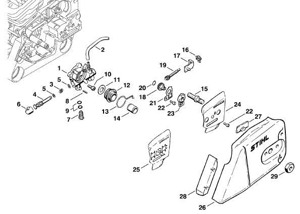 Oil pump - Chain tensioner kit
