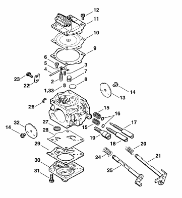 Carburetor WJ-67