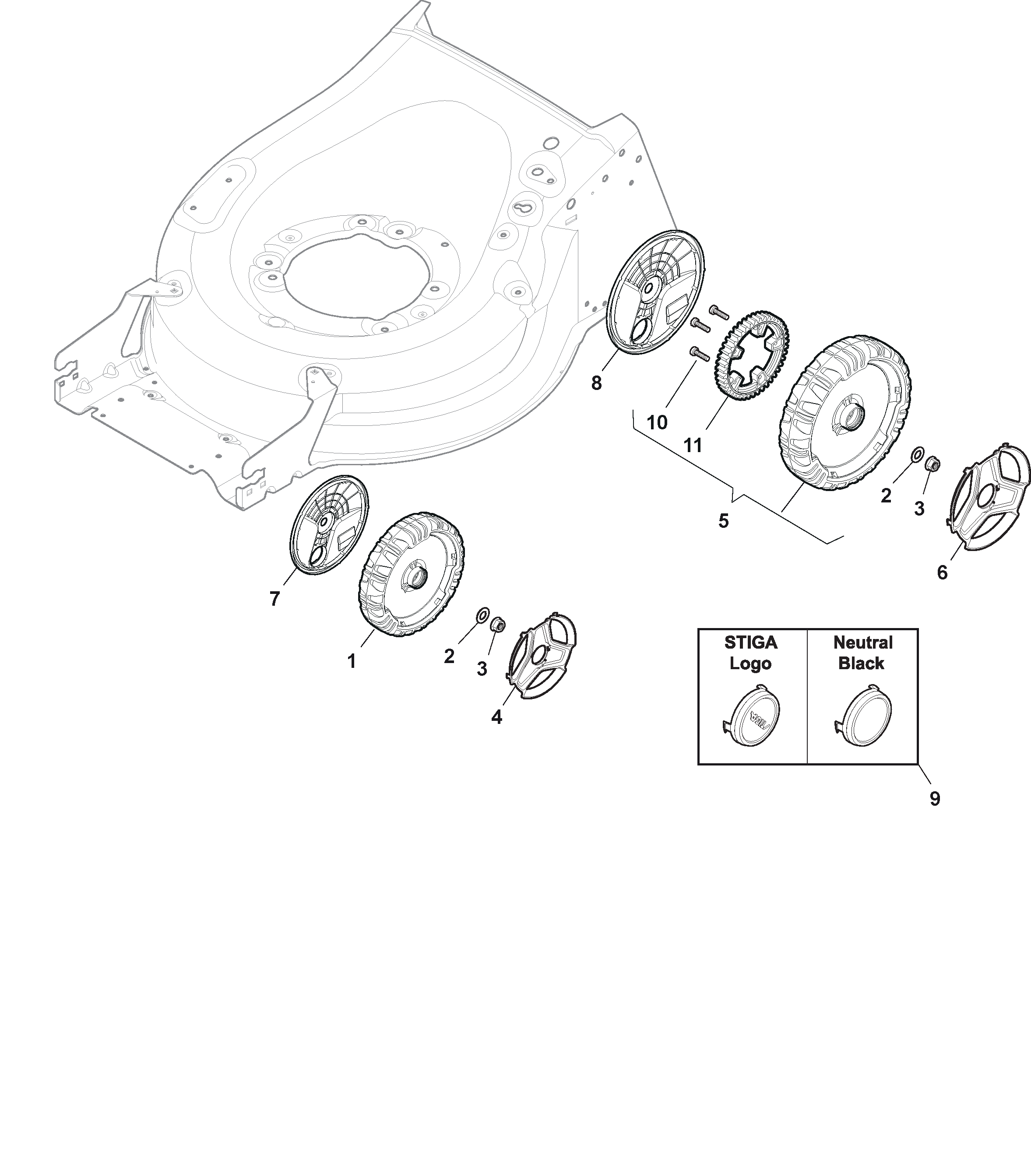 Wheels and Hub Caps